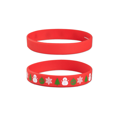 Picture of Christmas Silicone Wristband Bracelet