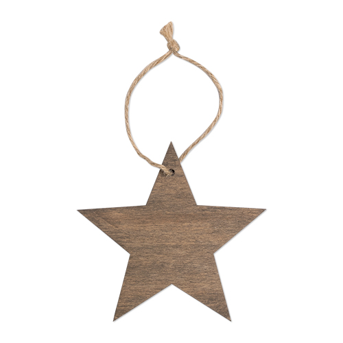 Picture of Star Wooden Ornaments