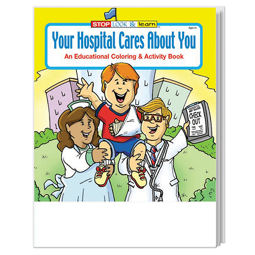 Picture of Your Hospital Cares About You Coloring Book