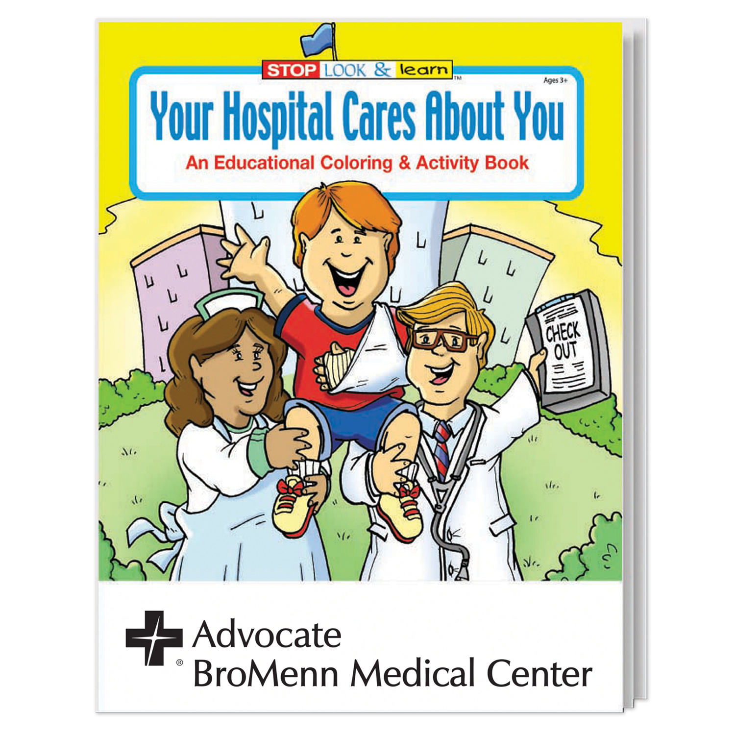 Picture of Your Hospital Cares About You Coloring Book