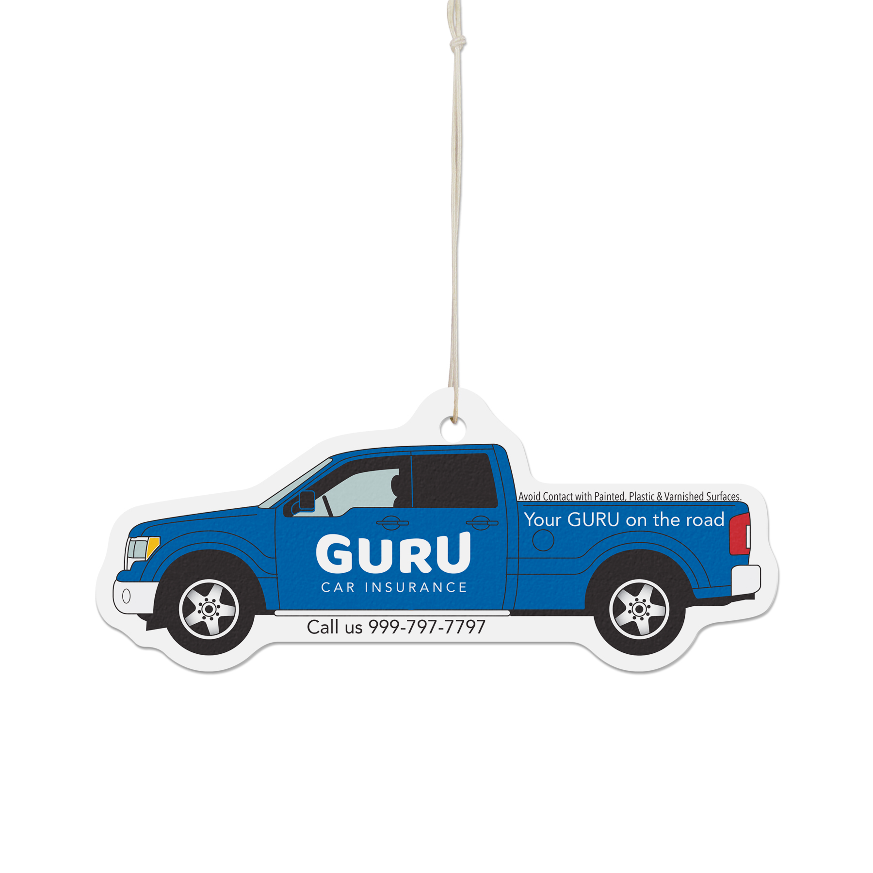 Picture of Pickup Truck Shaped Air Fresheners