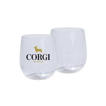 Picture of 12 Oz. Silicone Wine Crystal Clear Glass