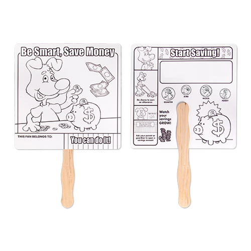 Picture of Saving Money Hand Fan