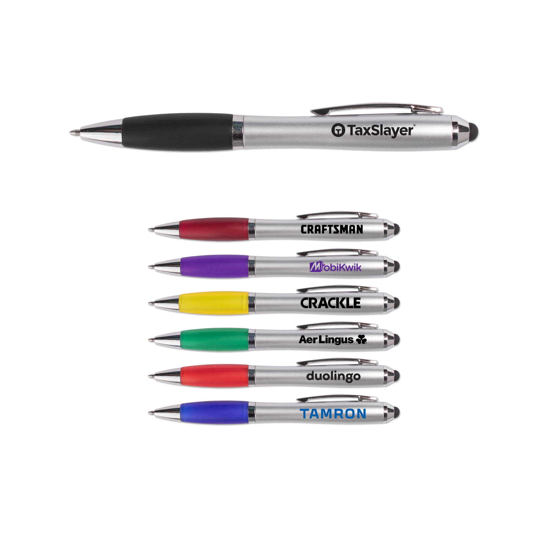 Picture of HS Silver Pen Stylus w/Color Accent