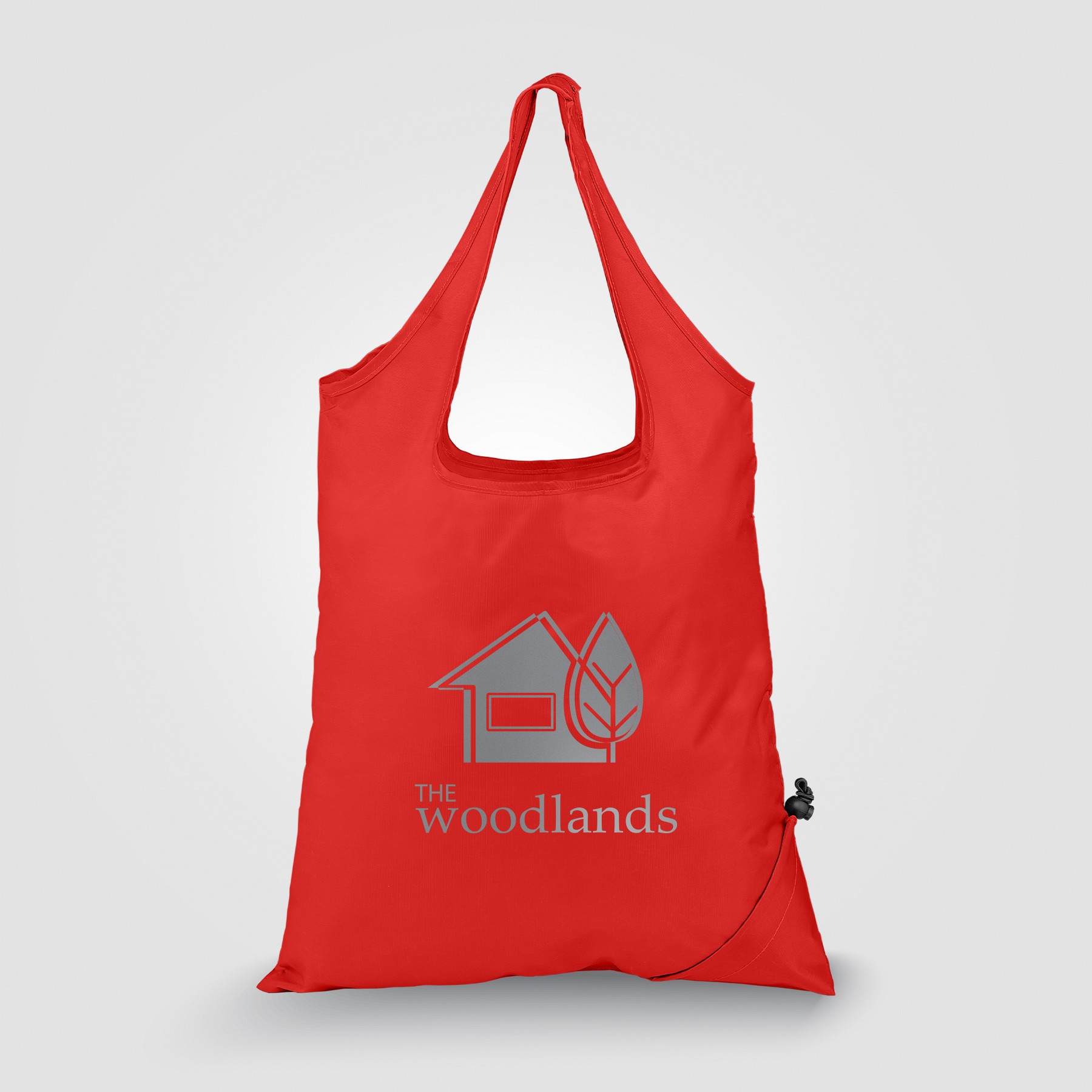 Picture of Capri - Foldaway Shopping Tote Bag - 210D Polyester - Metallic imprint