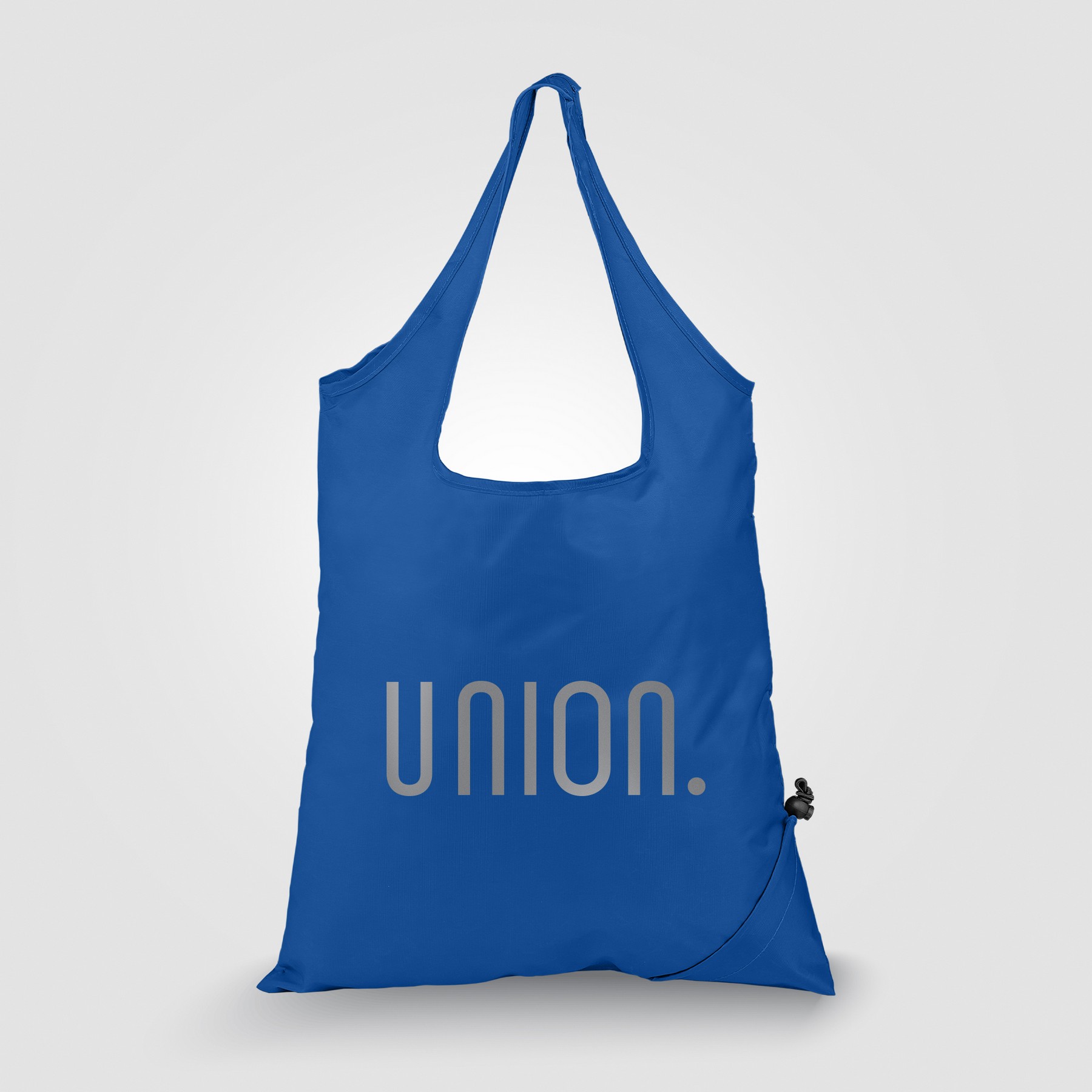 Picture of Capri - Foldaway Shopping Tote Bag - 210D Polyester - Metallic imprint