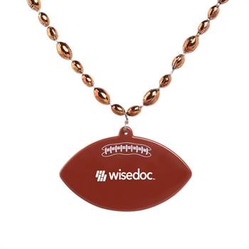 Picture of Pro Style Football Medallion With Football Beads