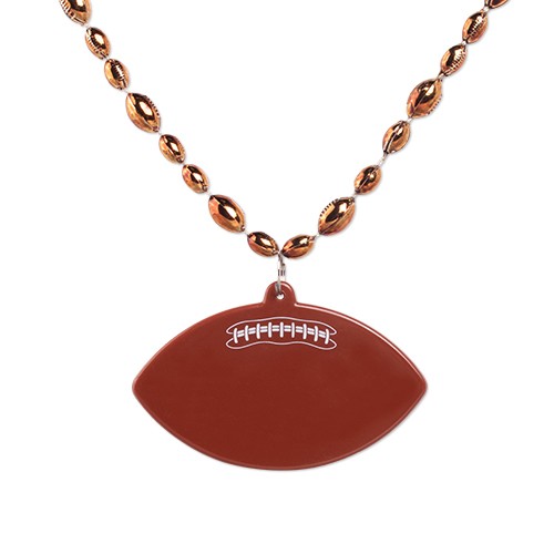 Picture of Pro Style Football Medallion With Football Beads