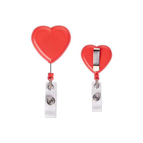 Picture of Heart Shaped Badge Reel