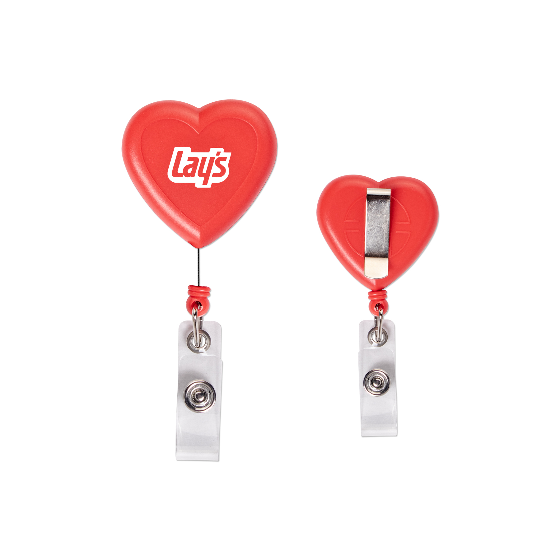 Picture of Heart Shaped Badge Reel