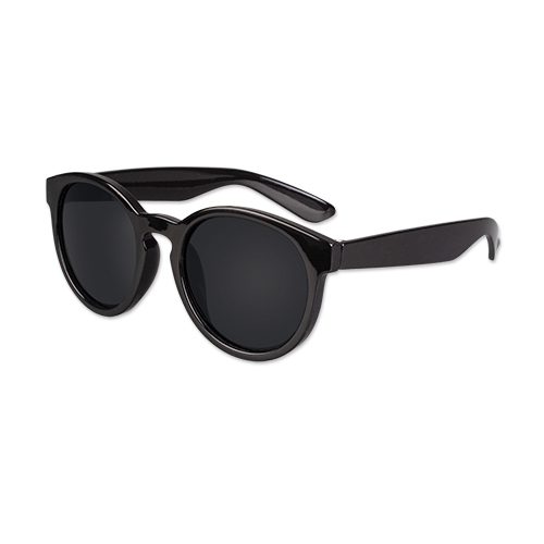 Picture of Black Round Lens Sunglasses