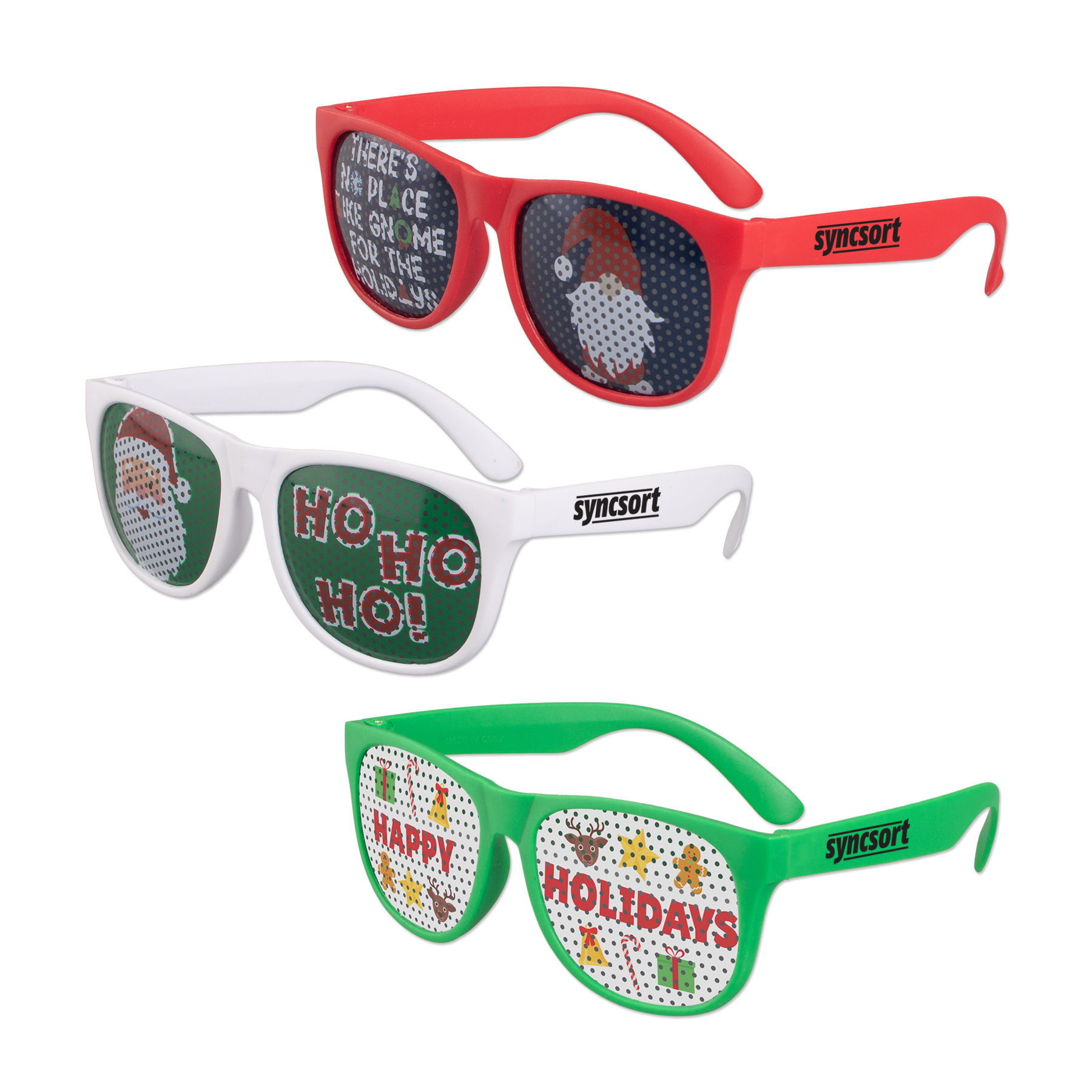 Picture of Christmas Art Pinhole Sunglasses