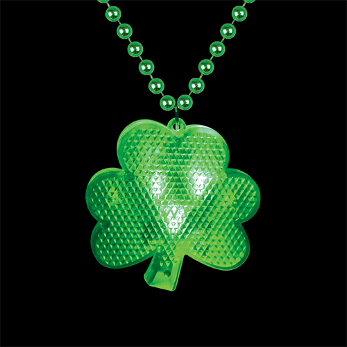 Picture of Light Up Shamrock Medallion Beads