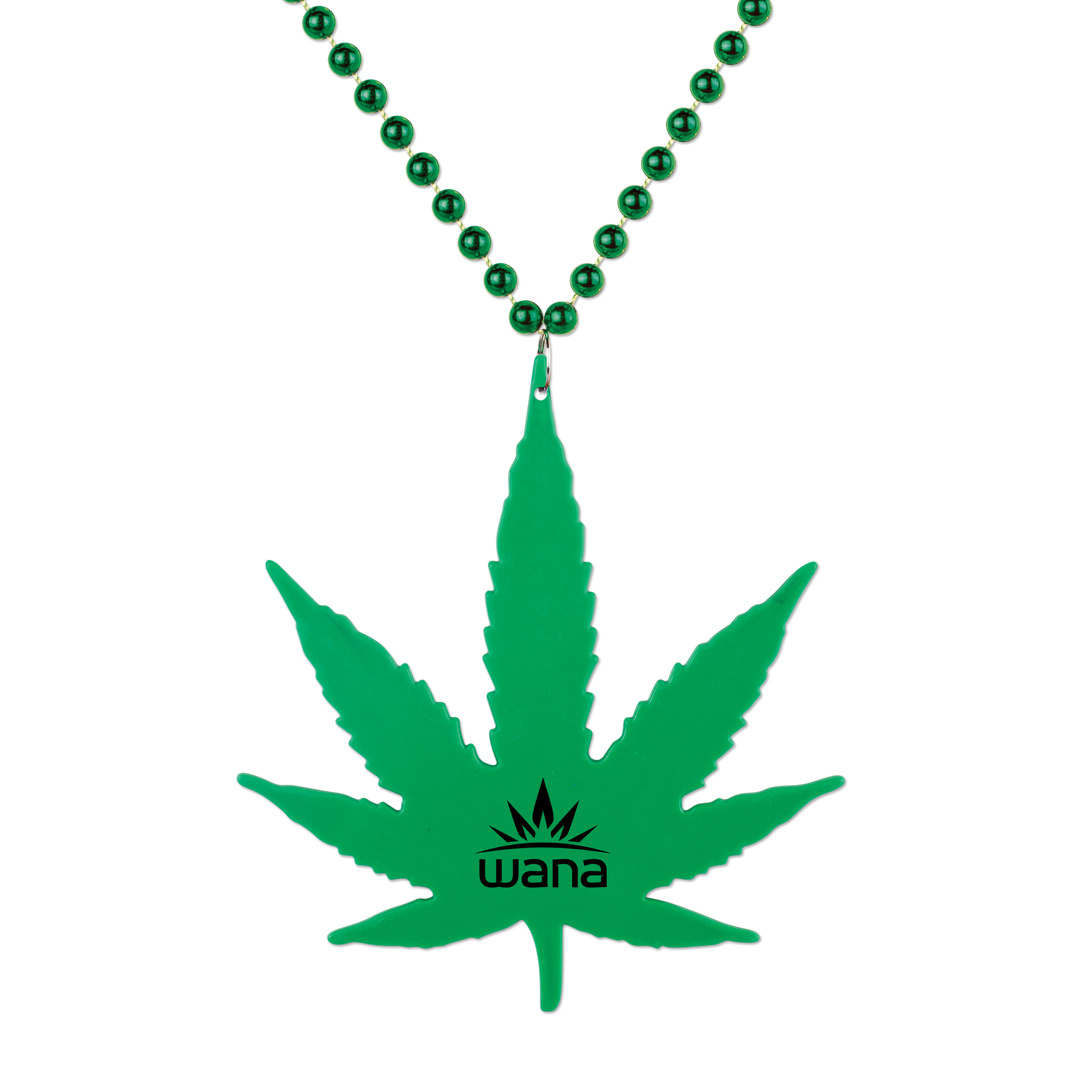Picture of Cannabis Medallion Beads
