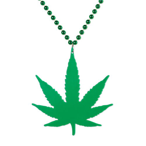 Picture of Cannabis Medallion Beads