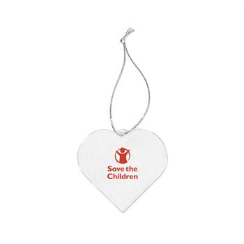 Picture of Acrylic Style Heart Ornament