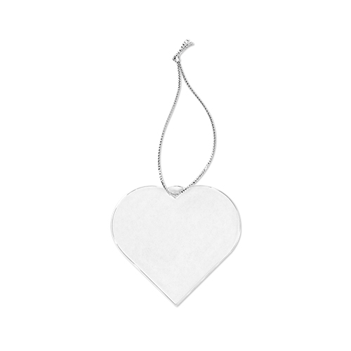 Picture of Acrylic Style Heart Ornament