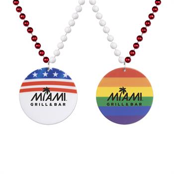 Picture of Patriotic/Pride Medallion Beads
