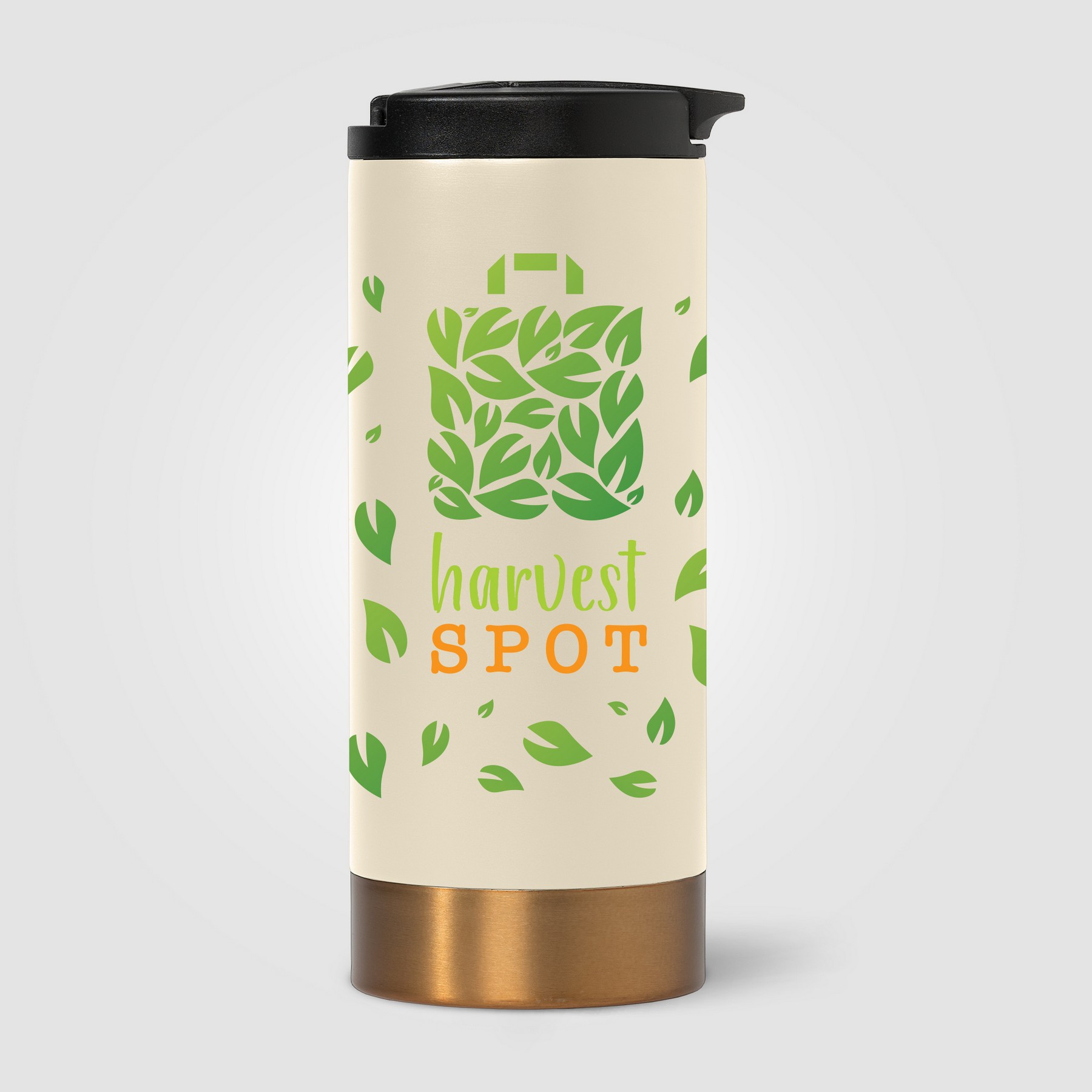 Picture of Astrid Stainless Steel Copper Accent Double Wall Tumbler - 13 oz.