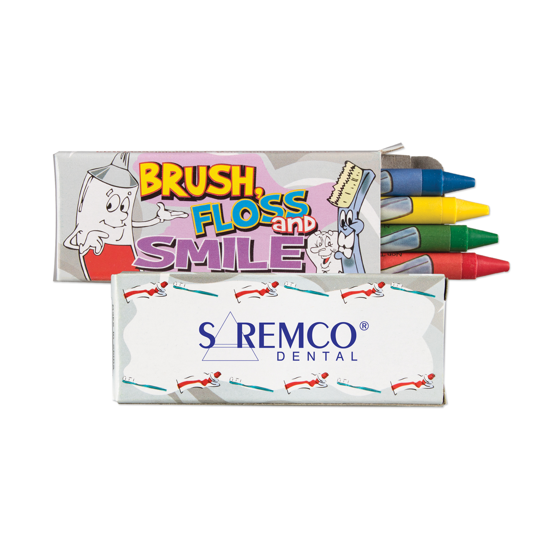 Picture of 4 Pack Dental Theme Crayons