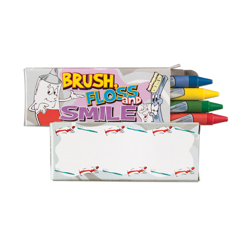 Picture of 4 Pack Dental Theme Crayons