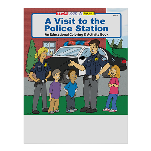 Picture of A Visit to the Police Station Coloring Book