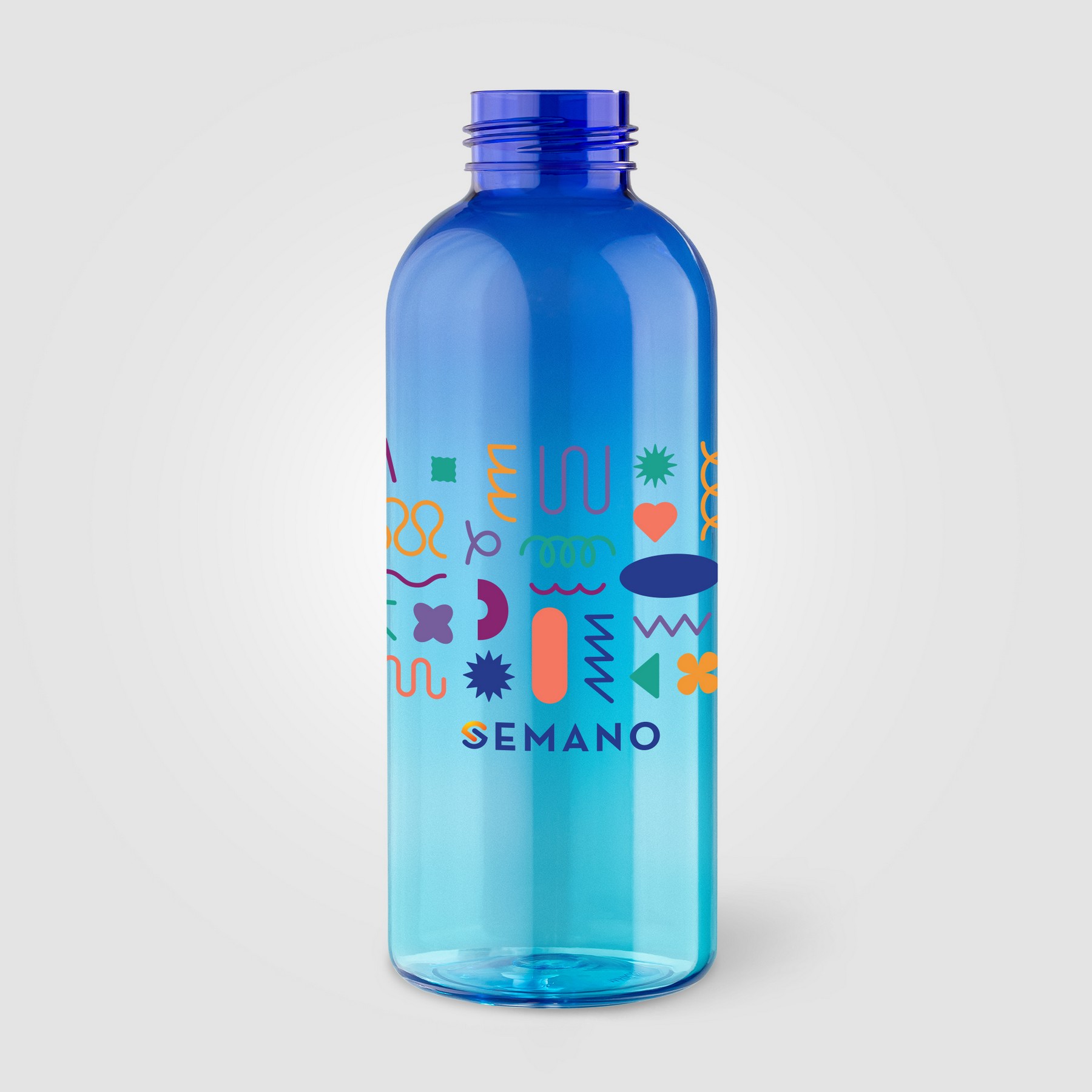 Picture of Skye rPET Ombre Twist Cap Water Bottle -17 oz.