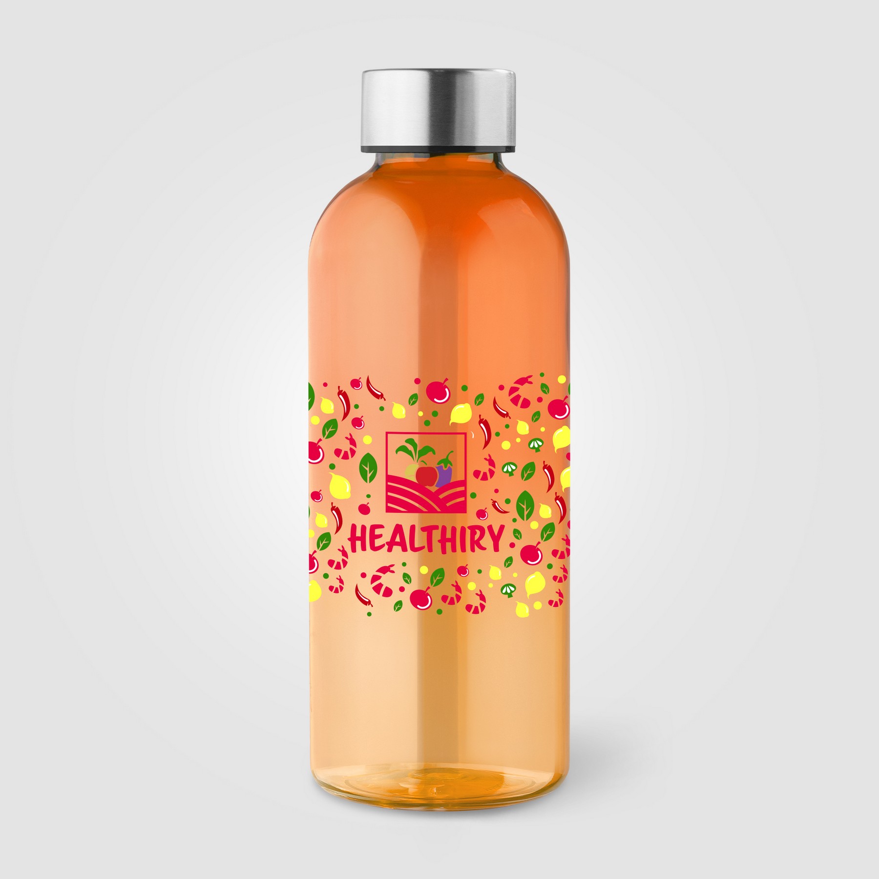 Picture of Skye rPET Ombre Twist Cap Water Bottle -17 oz.