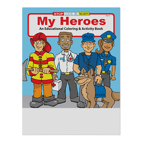 Picture of My Heroes Coloring Book