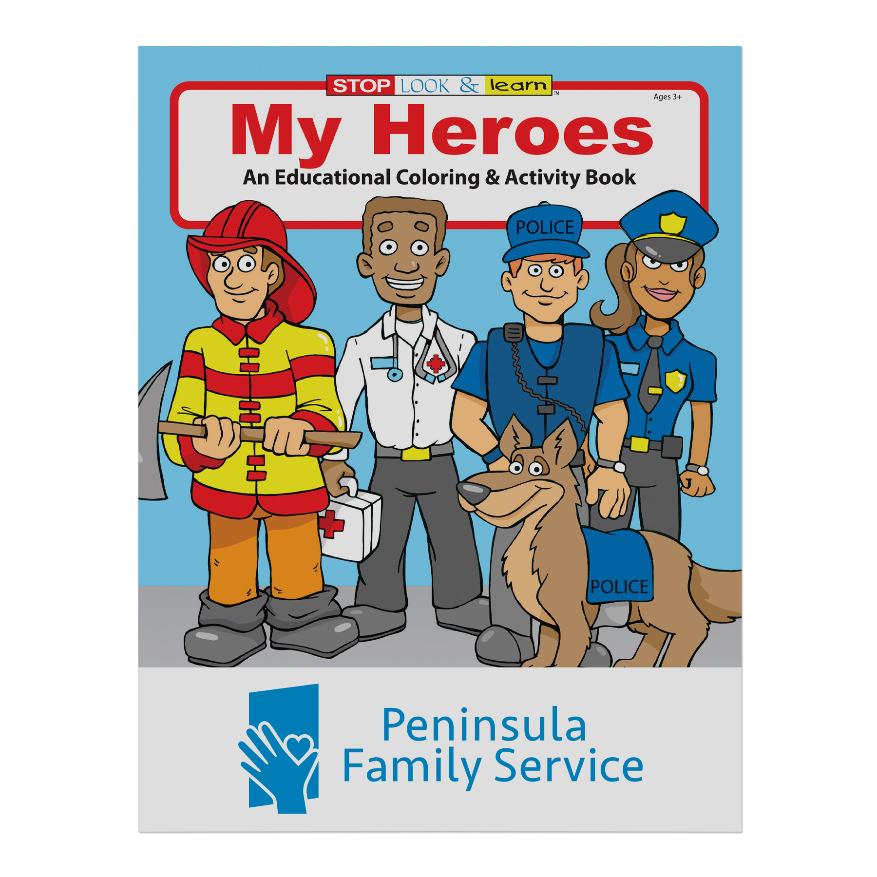 Picture of My Heroes Coloring Book