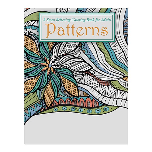 Picture of Patterns Stress Relieving Coloring Book for Adults