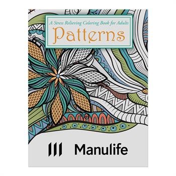 Picture of Patterns Stress Relieving Coloring Book for Adults