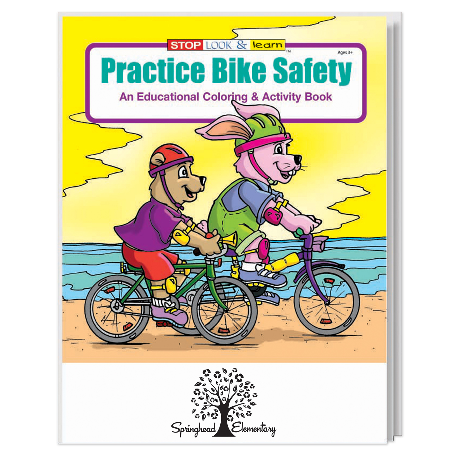 Picture of Practice Bike Safety Coloring Book