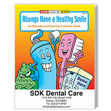 Picture of Always Have A Healthy Smile Coloring Book