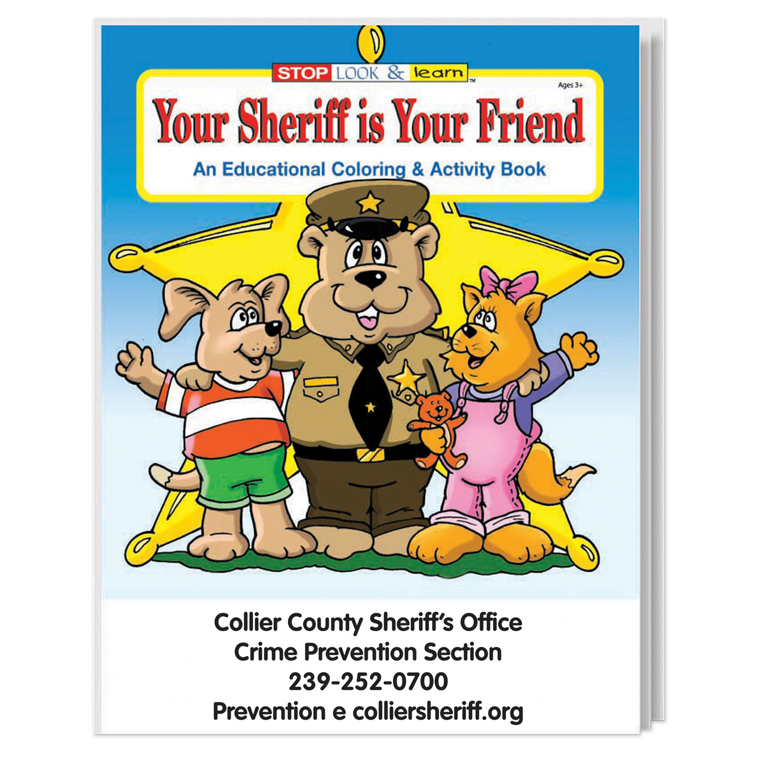 Picture of Your Sheriff is Your Friend Coloring Book
