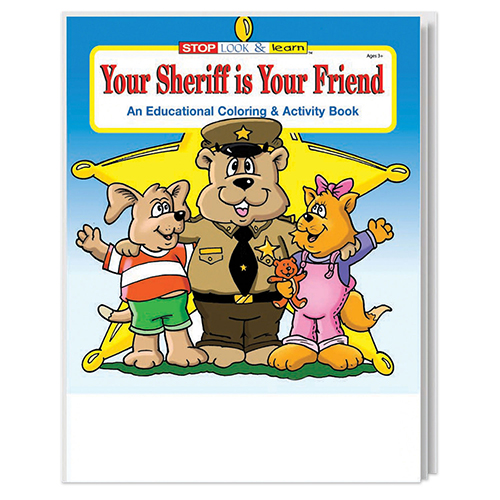 Picture of Your Sheriff is Your Friend Coloring Book