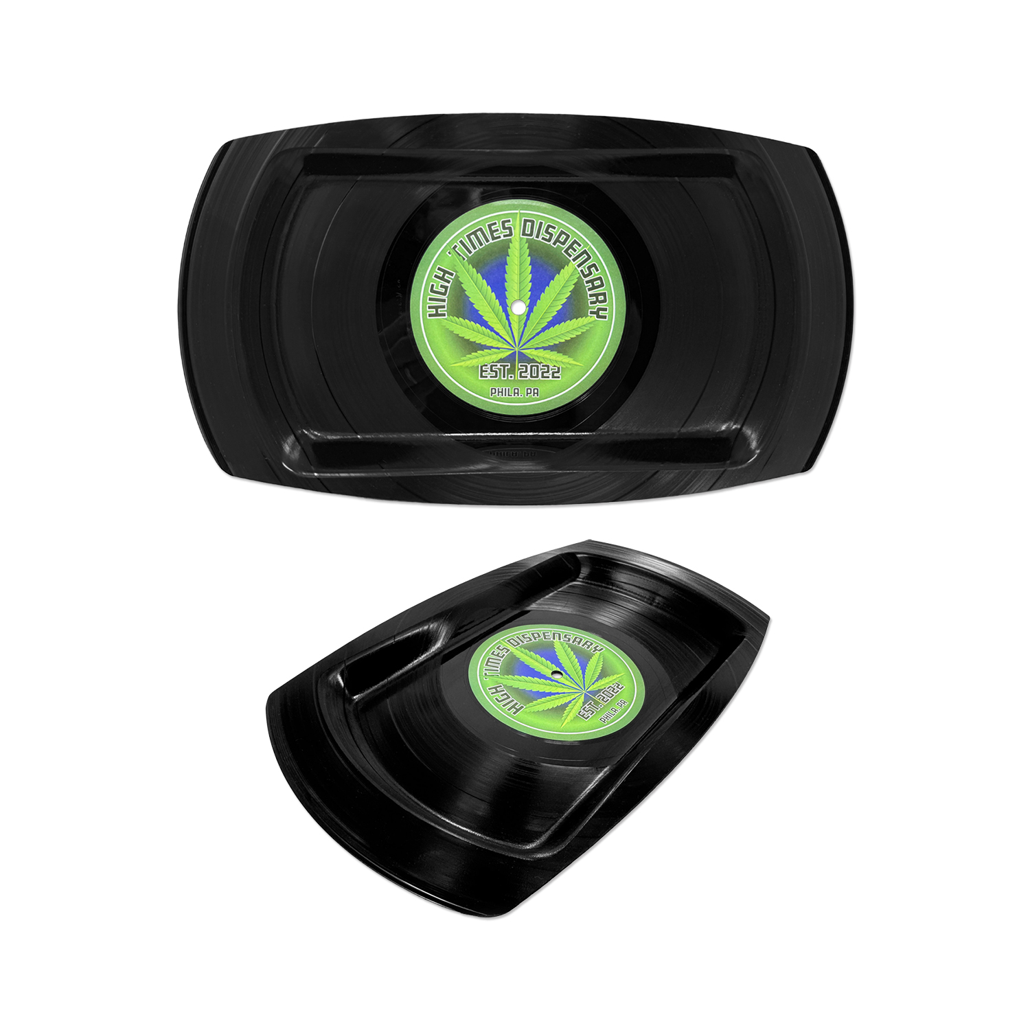 Picture of Recycled Vinyl Record Rolling Tray