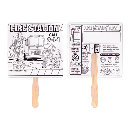 Picture of Fire Safety Hand Fan