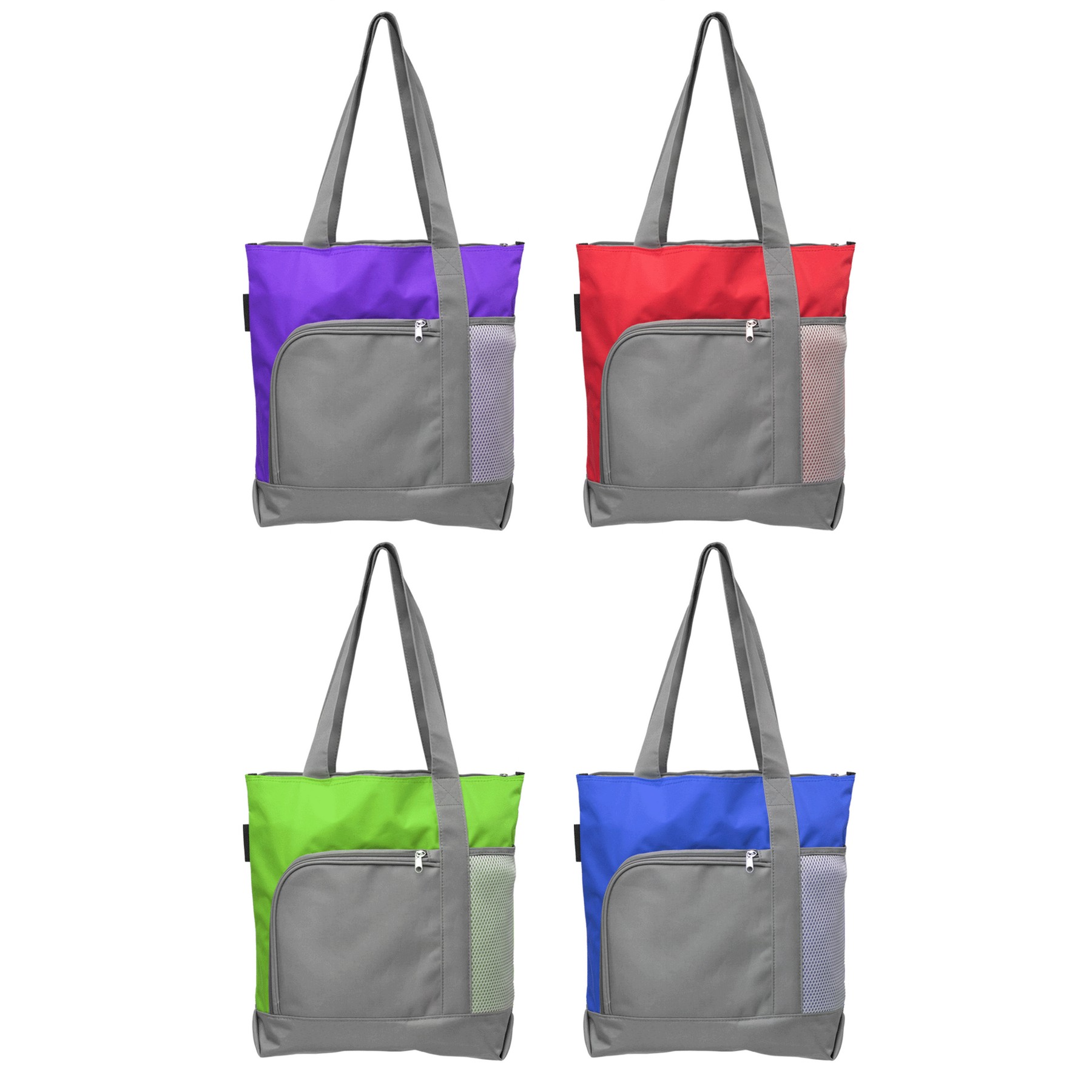 Picture of Palomar - 600D Polyester Zipper Tote with 210D Pocket