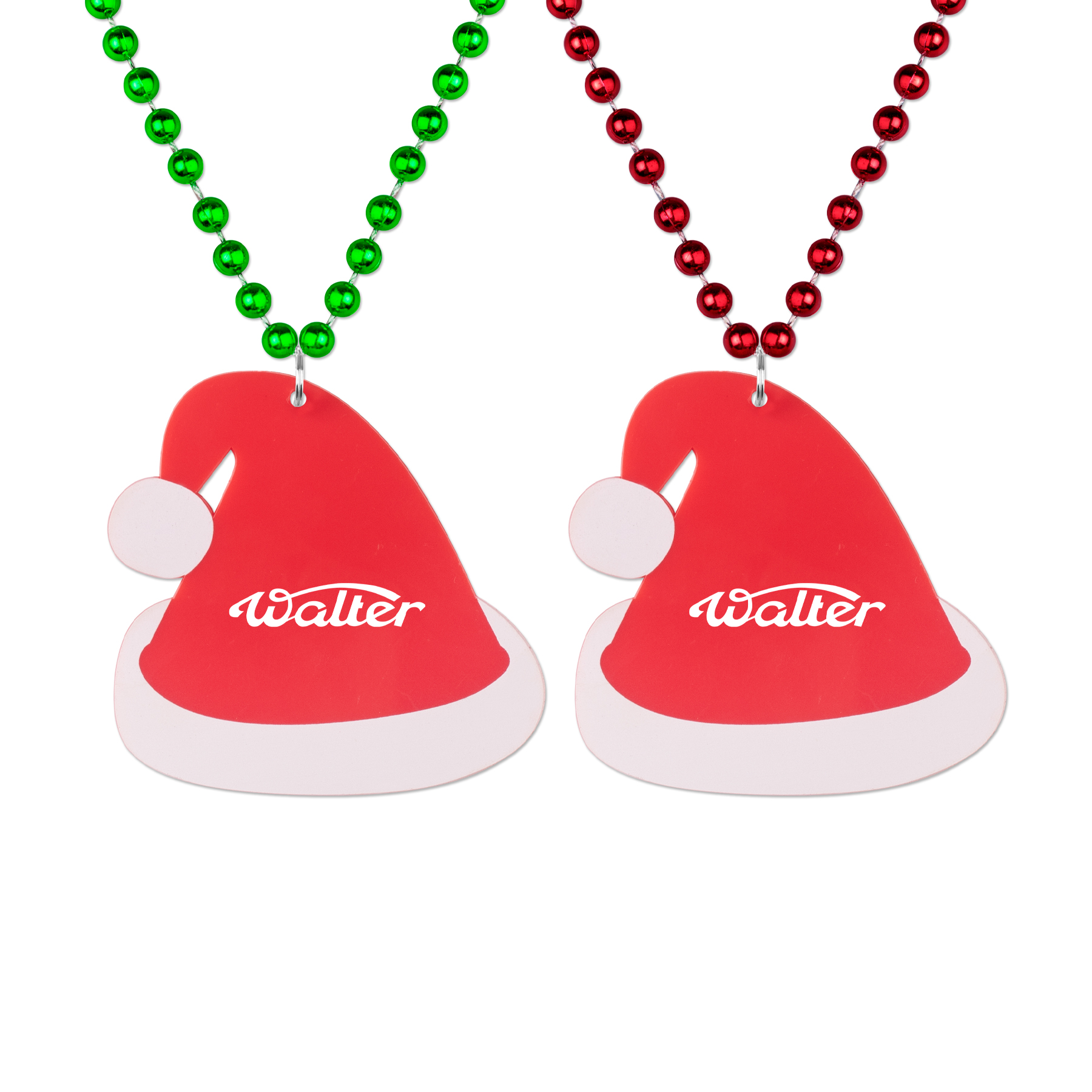 Picture of Santa Hat Medallion Beads