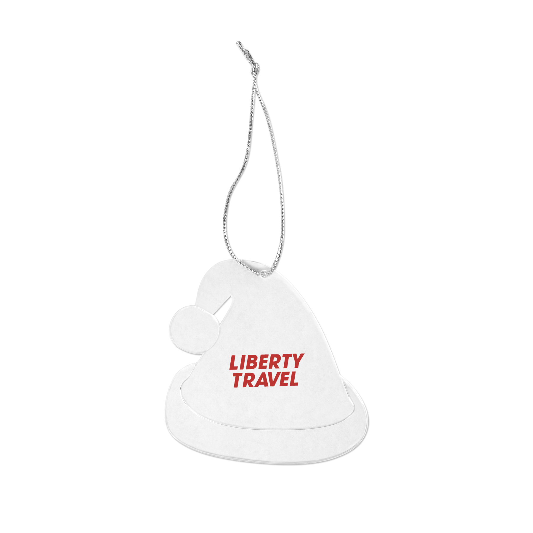 Picture of Acrylic Style Santa Ornament