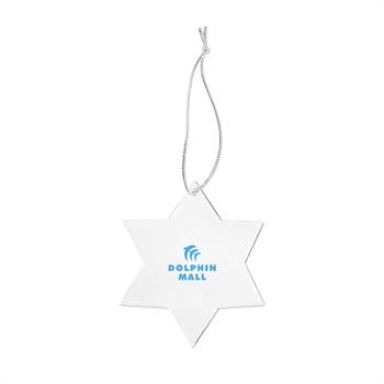 Picture of Acrylic Style Star of David Ornament