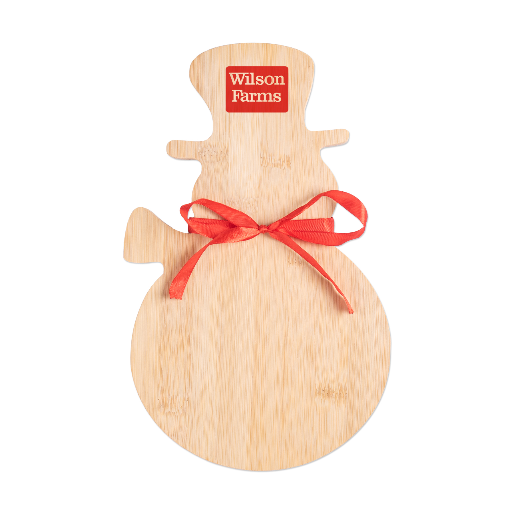 Picture of Bamboo Snowman Cutting Board