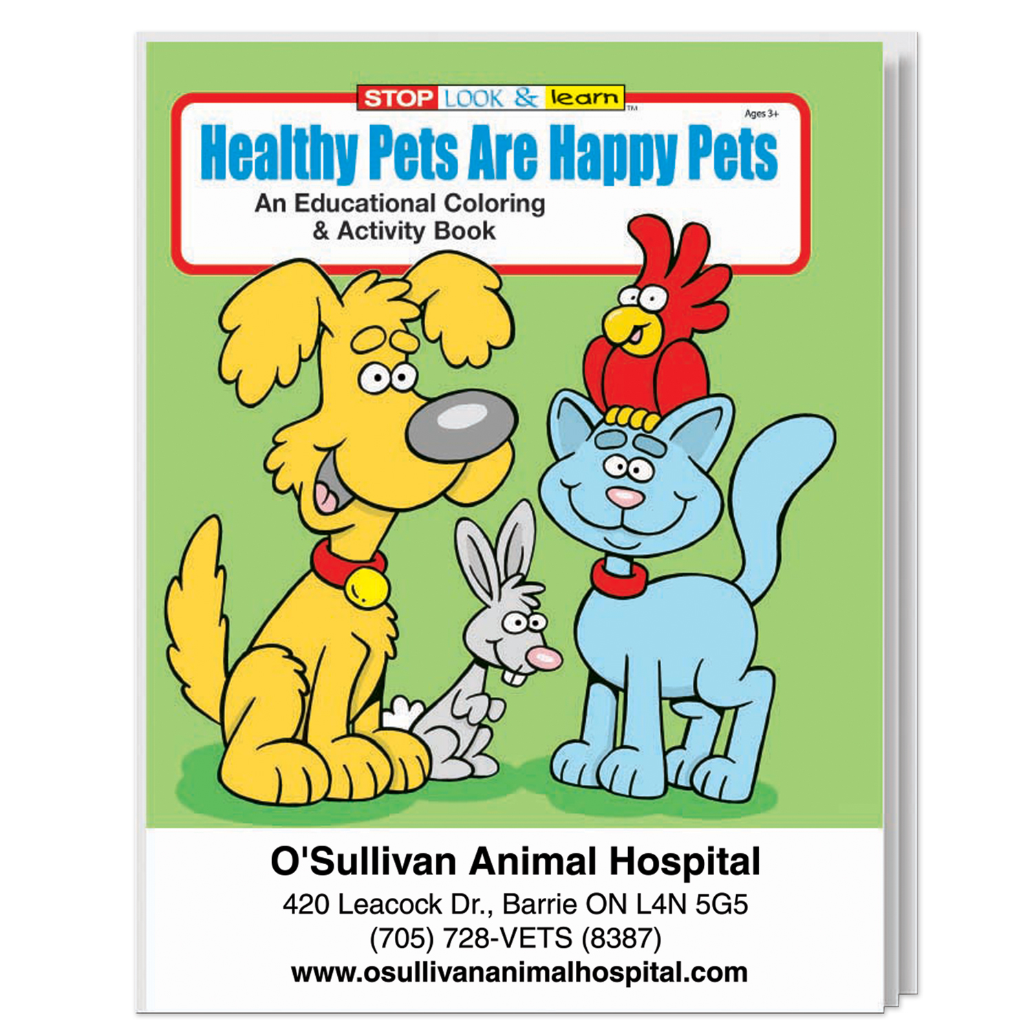 Picture of Healthy Pets are Happy Pets Coloring Book