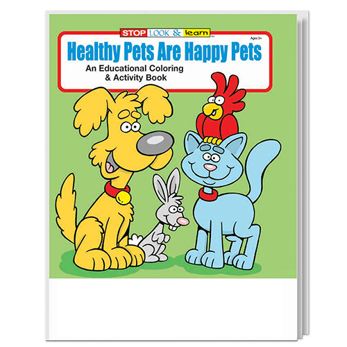 Picture of Healthy Pets are Happy Pets Coloring Book
