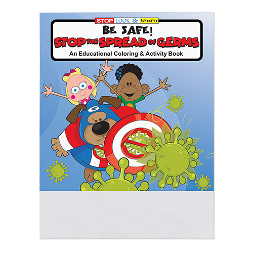 Picture of Stop the Spread of Germs Coloring Book