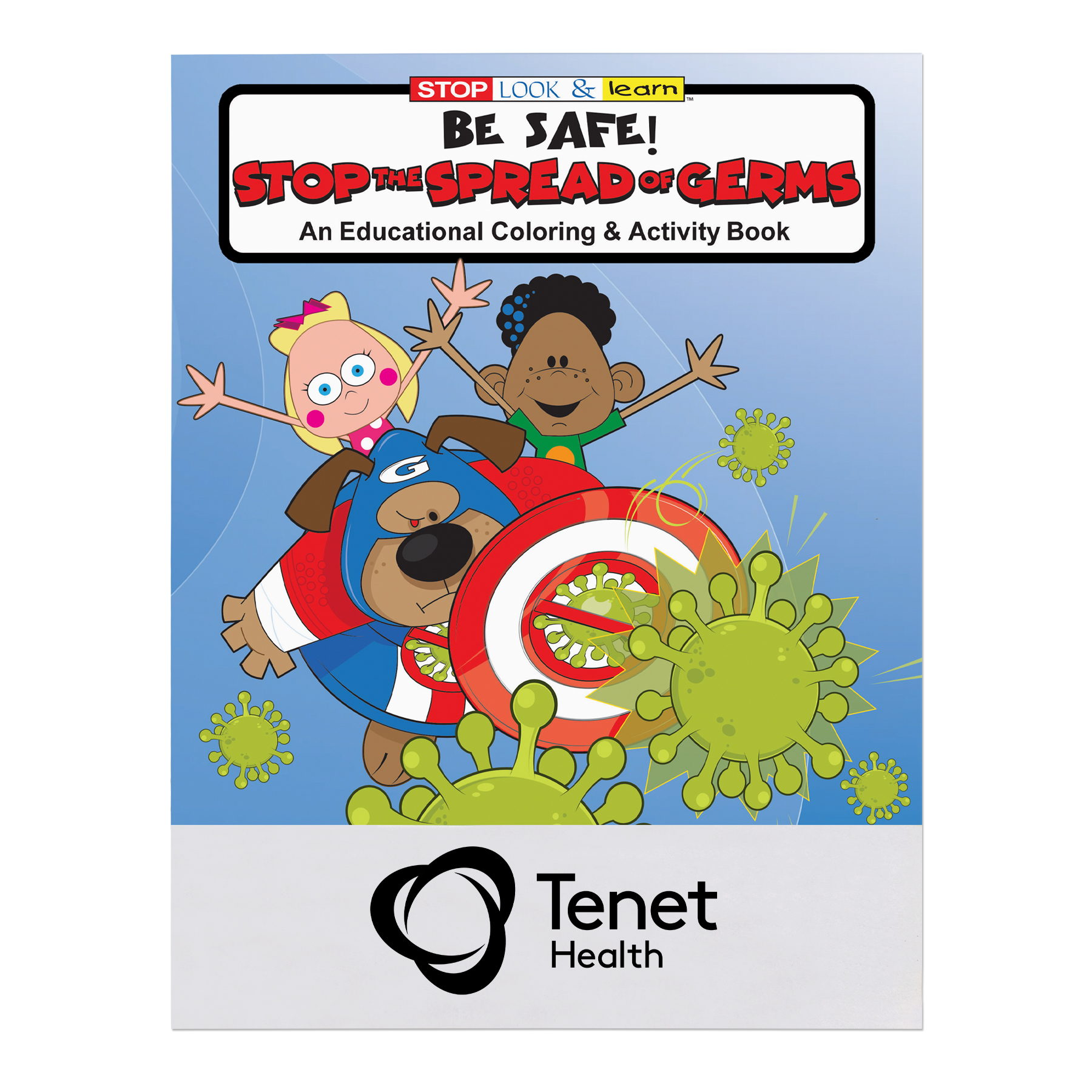 Picture of Stop the Spread of Germs Coloring Book