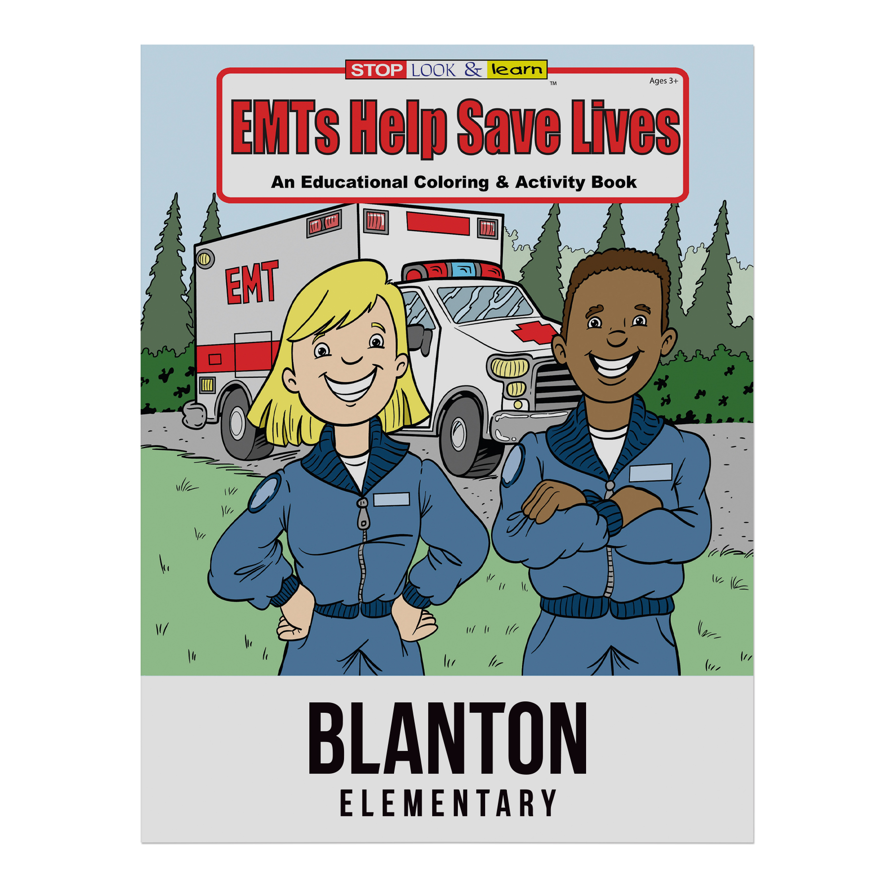 Picture of EMT's Help Save Lives Coloring Book