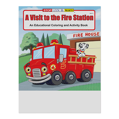 Picture of A Visit to the Fire Station Coloring Book