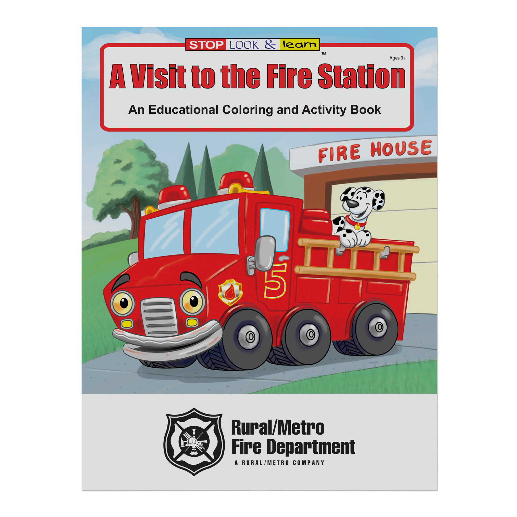 Picture of A Visit to the Fire Station Coloring Book